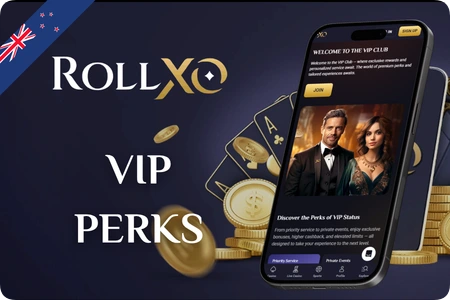 RollXO Casino New Zealand VIP club rewards